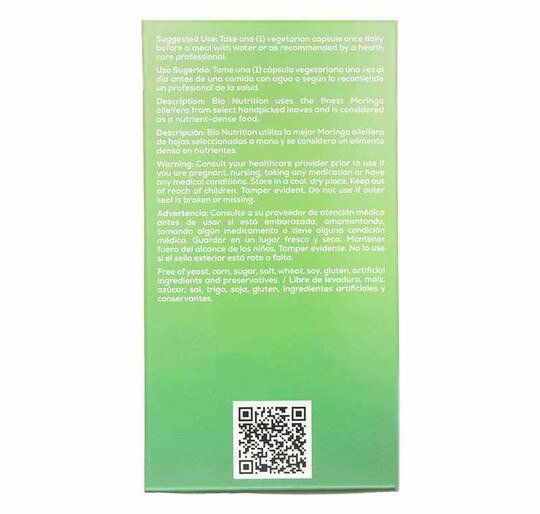 Moringa 5000 Mg Super Food, BNU